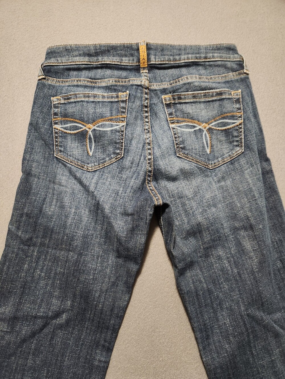 Ariat Jeans Women Size 28L Blue Slim Trouser Bootcut Cowgirl - Picture 12 of 13